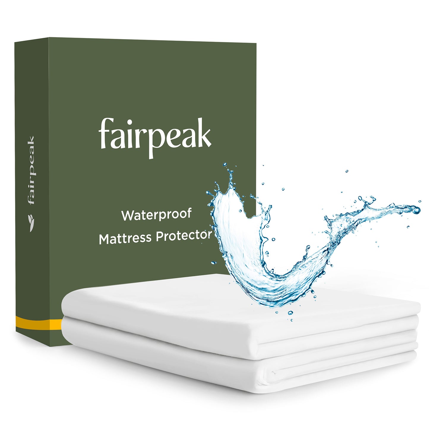 Fairpeak Waterproof Mattress Protectors King size